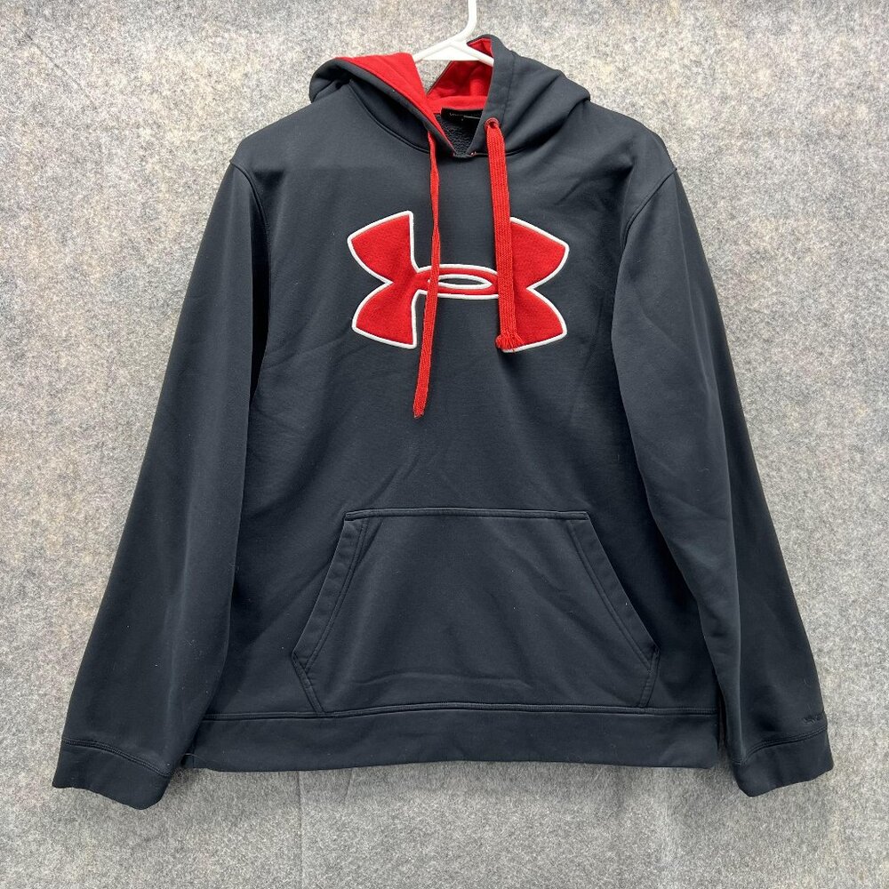 Under Amour Sweater Men Medium Pullover Jacket Sw… - image 1